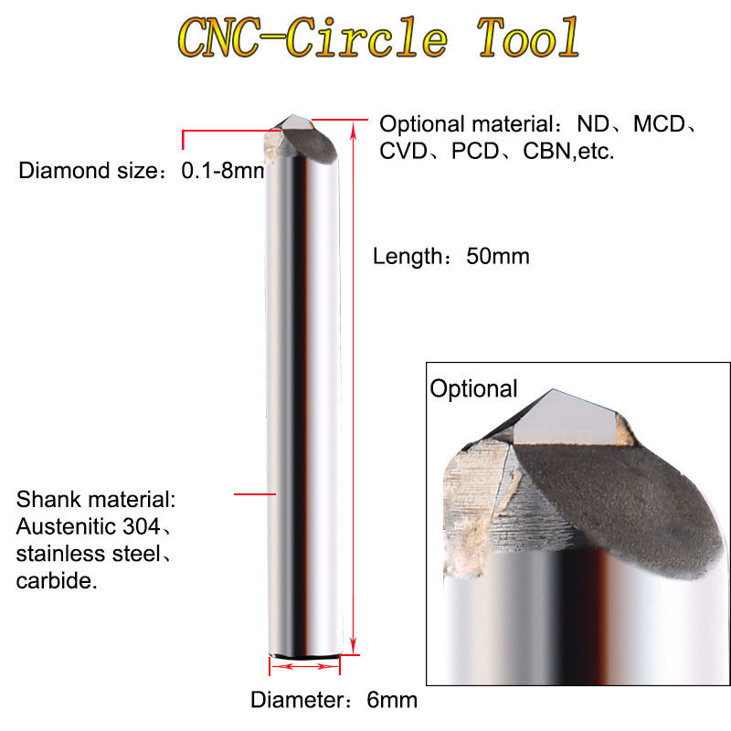 Making Circle Effect CNC Diamond Tools