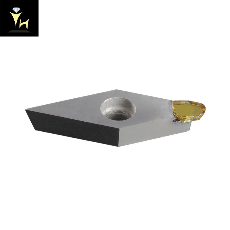 China Carbide Stainless Steel MCD Tools 6mm Shank Diamond Cutoff Insert MCD PCD factory